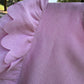 Lilac Scalloped Ruffle Sleeve Top